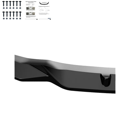 Oneway Frontspoiler passend für BMW X1 F48 M-Pack 2015-2019 - Schwarz glänzend