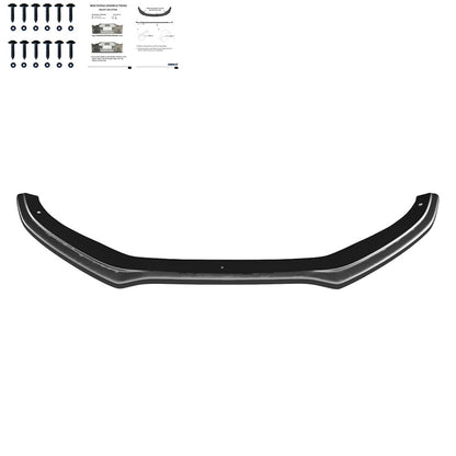 Oneway Frontspoiler passend für Audi A4 S-Line/S4 B8 Facelift 2012-2015 - Schwarz glänzend