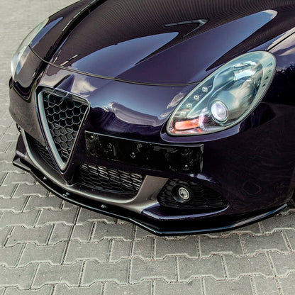 Oneway Frontspoiler passend für Alfa Romeo Giulietta 2010-2020 - Schwarz glänzend