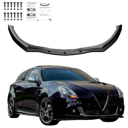 Oneway Frontspoiler passend für Alfa Romeo Giulietta 2010-2020 - Schwarz glänzend