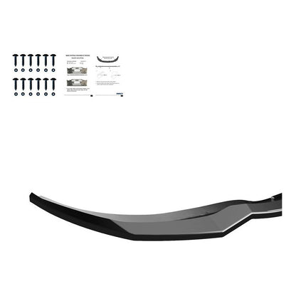 Oneway Frontspoiler passend für BMW 3er G20/G21/M340i M-Pack Facelift 2022- - Schwarz glänzend