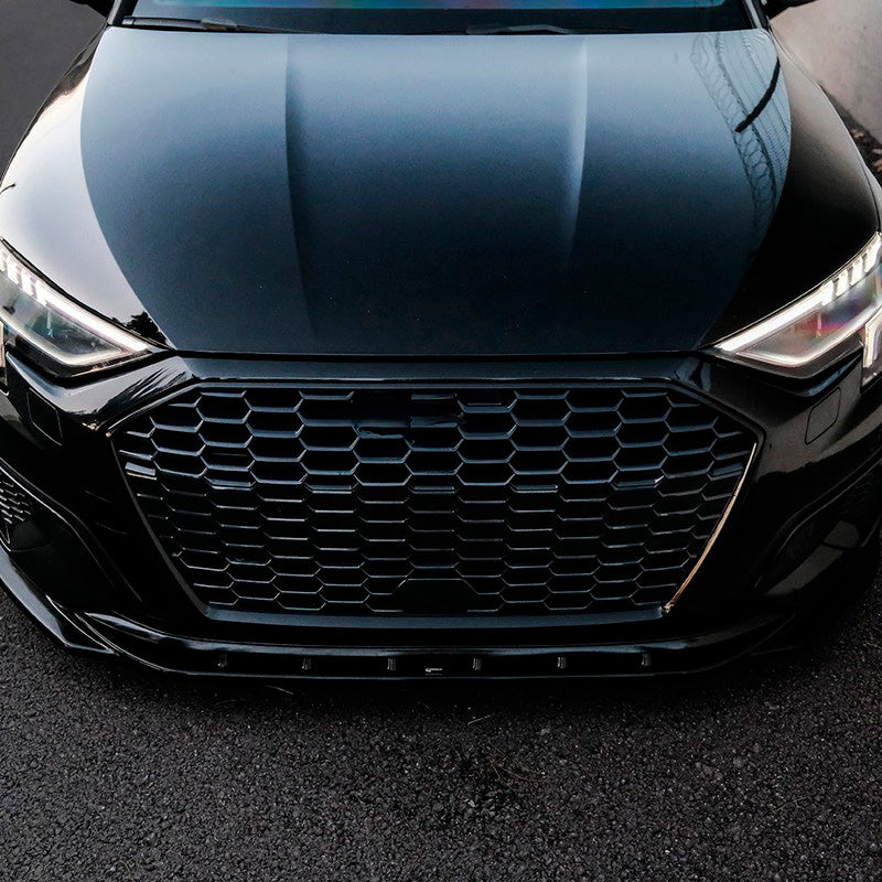 Oneway Frontspoiler passend für Audi A3 (8Y) Limousine/Sportback 2020-2024 exkl. S-Line/S3/RS3 - Schwarz glänzend