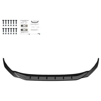 Oneway Frontspoiler passend für Audi A3 (8Y) Limousine/Sportback 2020-2024 exkl. S-Line/S3/RS3 - Schwarz glänzend