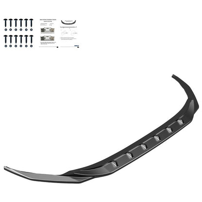 Oneway Frontspoiler passend für Audi A3 (8Y) Limousine/Sportback 2020-2024 exkl. S-Line/S3/RS3 - Schwarz glänzend