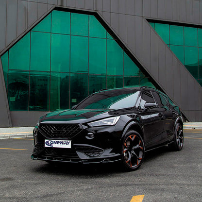 Oneway Frontspoiler passend für Cupra Formentor 2020-2024 exkl. VZ5 - Version 3 - Schwarz glänzend