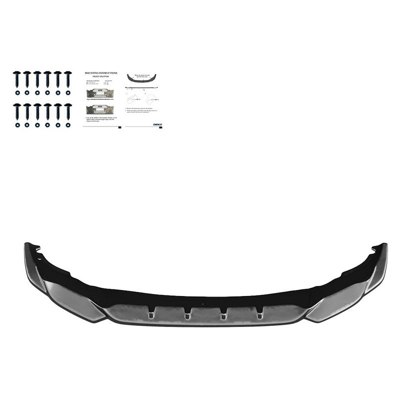 Oneway Frontspoiler passend für Cupra Formentor 2020-2024 exkl. VZ5 - Version 3 - Schwarz glänzend