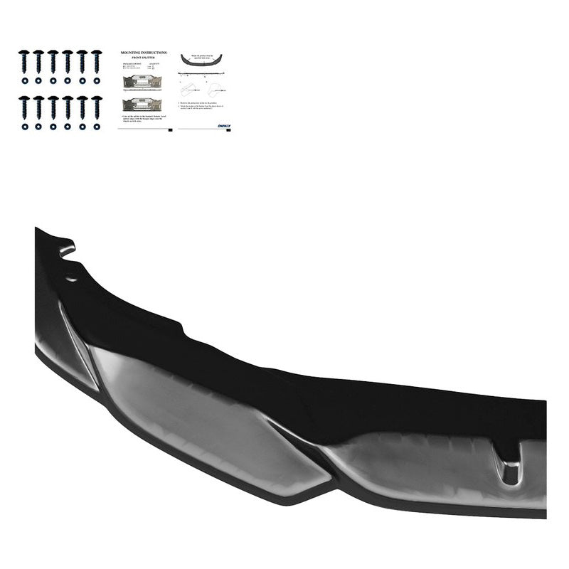 Oneway Frontspoiler passend für Cupra Formentor 2020-2024 exkl. VZ5 - Version 3 - Schwarz glänzend