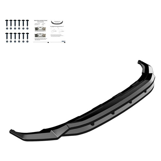 Oneway Frontspoiler passend für Volkswagen Touareg III R-Line 2018-2023 - Schwarz glänzend