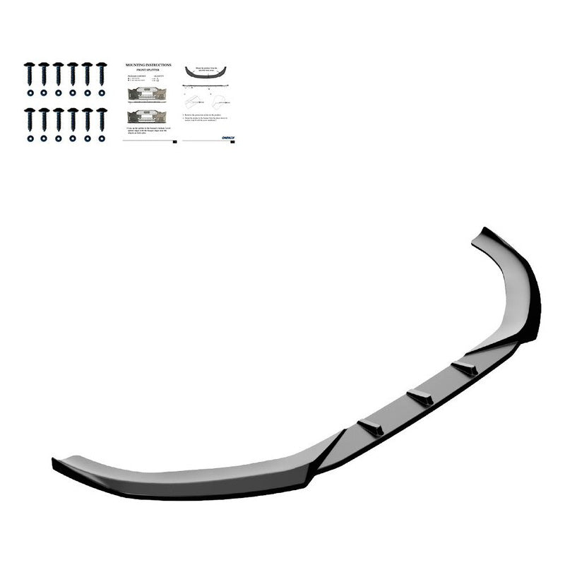 Oneway Frontspoiler passend für Audi S3 Sportback 8V 2013-2016 - Schwarz glänzend