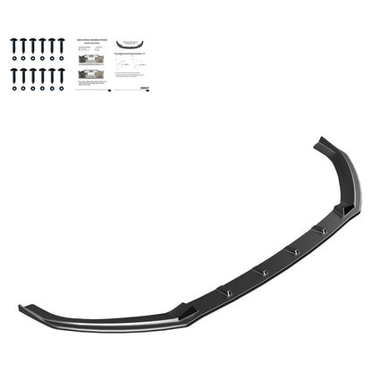 Oneway Frontspoiler passend für Audi S3 Sportback 8V Facelift 2016-2020 - Version 2 - Schwarz glänzend