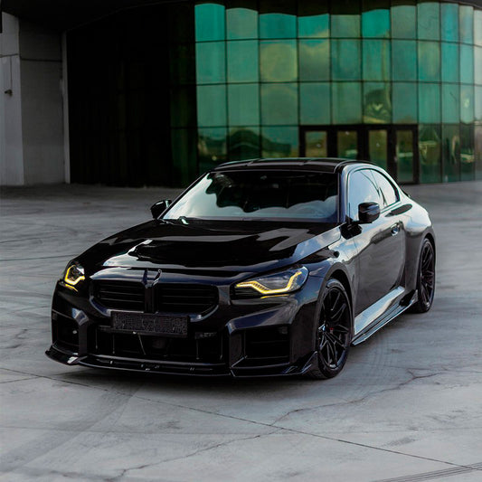 Oneway Frontspoiler passend für BMW M2 G87 Coupe 2023- - Schwarz glänzend