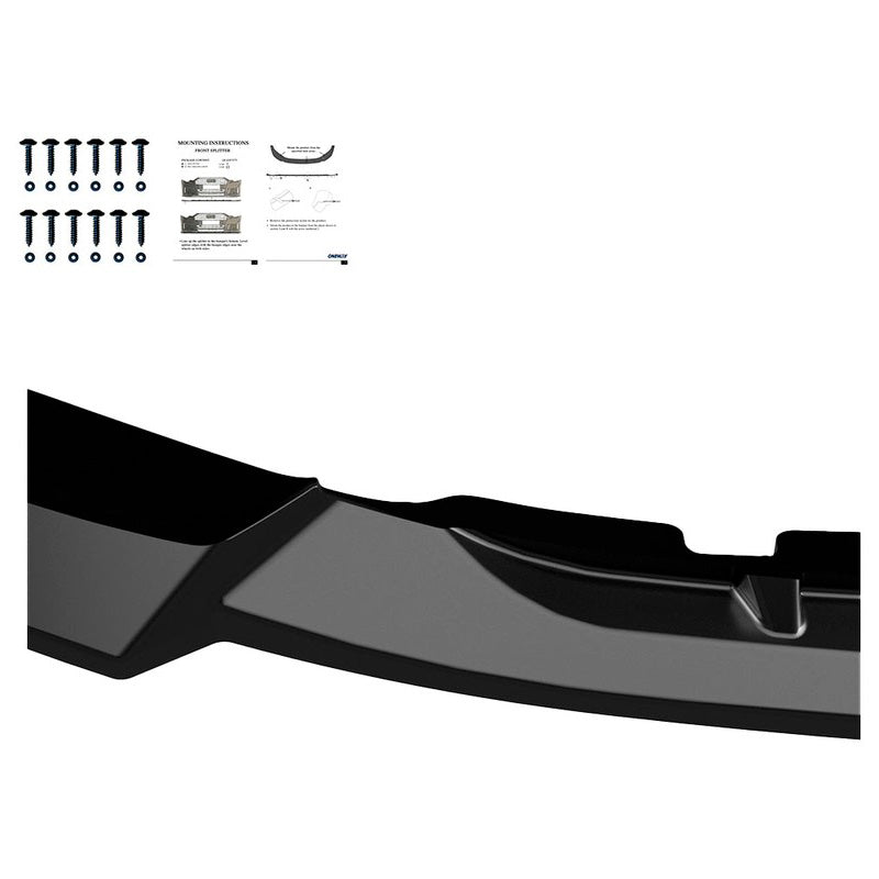 Oneway Frontspoiler passend für BMW M2 G87 Coupe 2023- - Schwarz glänzend