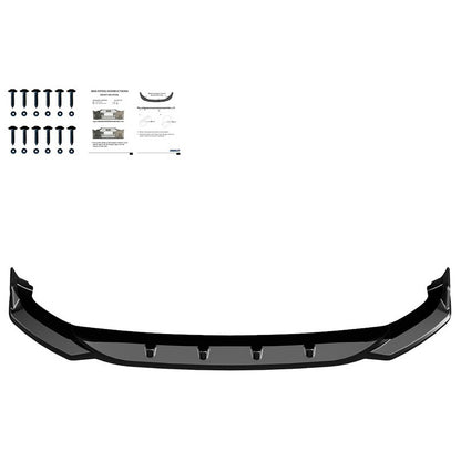 Oneway Frontspoiler passend für Audi SQ5 / Q5 S-Line (FY) Facelift 2020-2024 inkl. Sportback - Schwarz glänzend