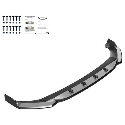 Oneway Frontspoiler passend für Audi SQ5 / Q5 S-Line (FY) Facelift 2020-2024 inkl. Sportback - Schwarz glänzend