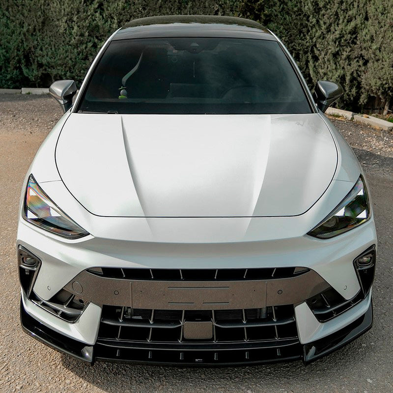 Oneway Frontspoiler passend für Cupra Leon Facelift 2024- - Schwarz glänzend