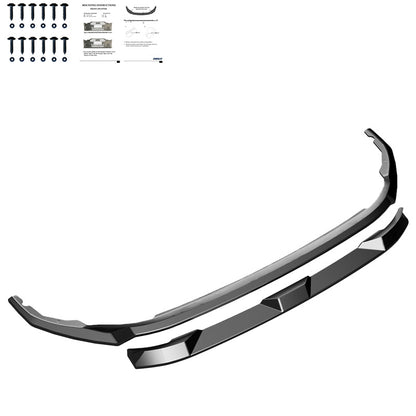 Oneway Frontspoiler passend für Volkswagen Transporter T7 2024- - Schwarz glänzend