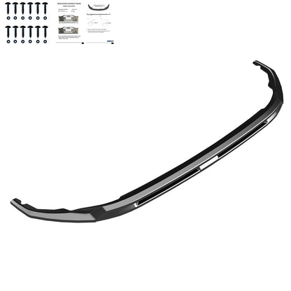 Oneway Frontspoiler passend für Volkswagen Transporter T7 2024- - Schwarz glänzend