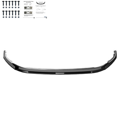 Oneway Frontspoiler passend für Volkswagen Transporter T7 2024- - Schwarz glänzend