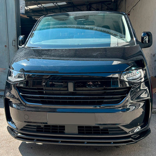 Oneway Frontspoiler passend für Volkswagen Transporter T7 2024- - Schwarz glänzend - Version 2