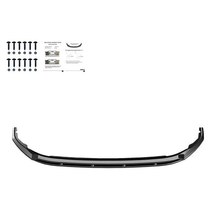 Oneway Frontspoiler passend für Volkswagen Transporter T7 2024- - Schwarz glänzend - Version 2