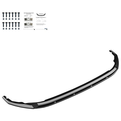 Oneway Frontspoiler passend für Volkswagen Transporter T7 2024- - Schwarz glänzend - Version 2