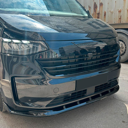 Oneway Frontspoiler passend für Volkswagen Transporter T7 2024- - Schwarz glänzend - Version 5