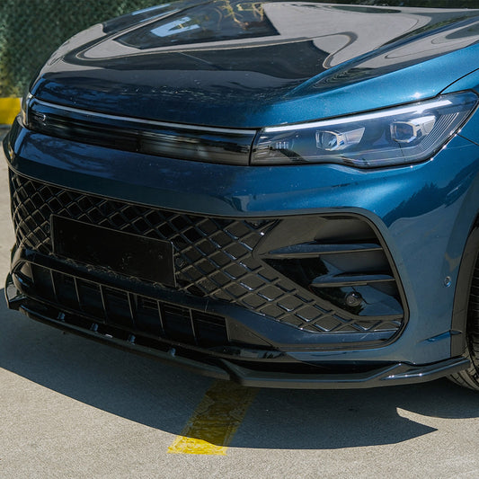 Oneway Frontspoiler passend für Volkswagen Tiguan III (CT1) R-Line 2024- - Schwarz glänzend
