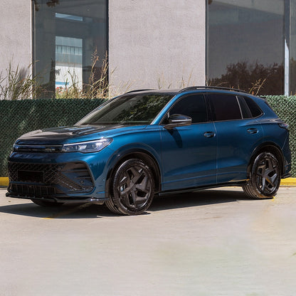Oneway Frontspoiler passend für Volkswagen Tiguan III (CT1) R-Line 2024- - Schwarz glänzend