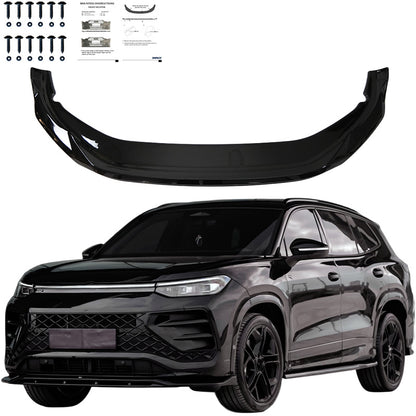 Oneway Frontspoiler passend für Volkswagen Tayron (R41) R-Line 2024- - Schwarz glänzend