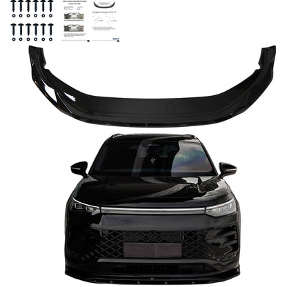 Oneway Frontspoiler passend für Volkswagen Tayron (R41) R-Line 2024- - Schwarz glänzend