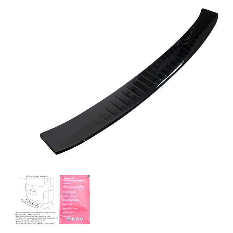 Oneway Ladekantenschutz passend für Ford Kuga MK2 2013-2019 'Ribbed' - Schwarz glänzend