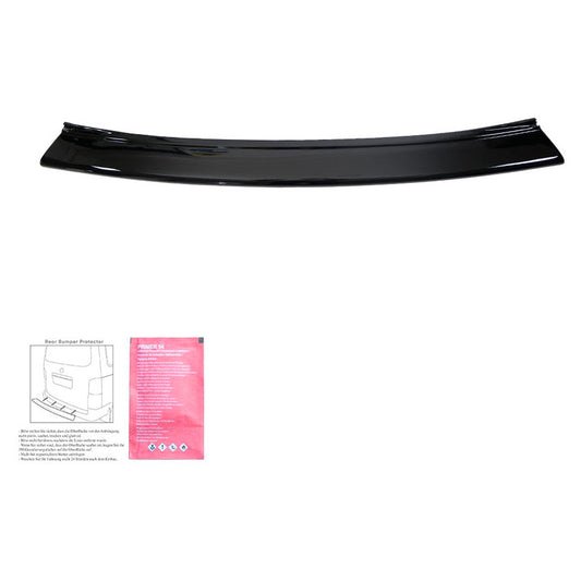 Oneway Ladekantenschutz passend für Volkswagen Transporter T5.1 2010-2015 - Schwarz glänzend