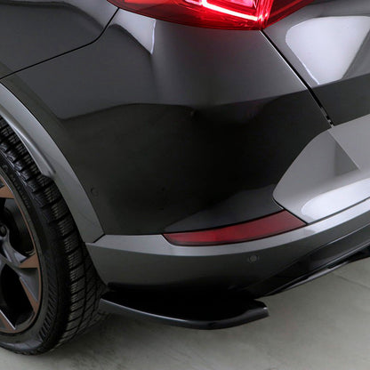 Oneway Heckschürzenansätze (Seitenteile) passend für Cupra Formentor 2020-2024 & Facelift 2024- - Schwarz glänzend
