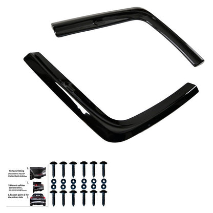 Oneway Heckschürzenansätze (Seitenteile) passend für Volkswagen Transporter T7 2024- & Ford Transit Custom (V710) 2023- - ...