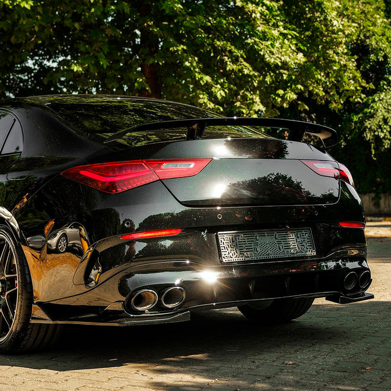 Oneway Heckschürzenansätze (Seitenteile) passend für Mercedes CLA (C118/X118) Coupe/Shooting Brake CLA35/CLA45 AMG Aero Pa...