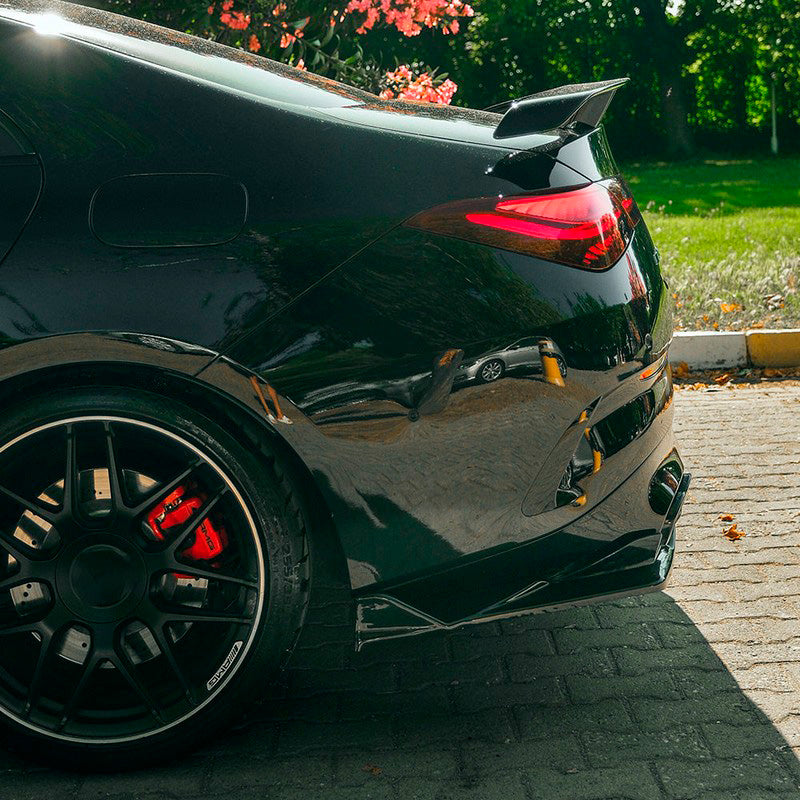 Oneway Heckschürzenansätze (Seitenteile) passend für Mercedes CLA (C118/X118) Coupe/Shooting Brake CLA35/CLA45 AMG Aero Pa...