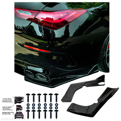 Oneway Heckschürzenansätze (Seitenteile) passend für Mercedes CLA (C118/X118) Coupe/Shooting Brake CLA35/CLA45 AMG Aero Pa...