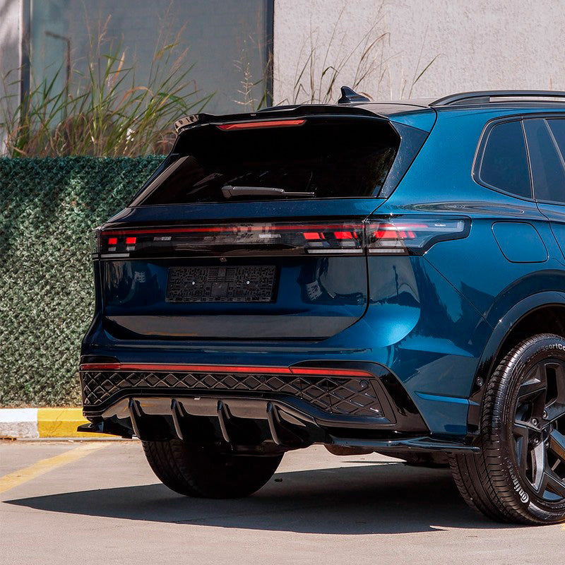 Oneway Heckschürzenansätze (Seitenteile) passend für Volkswagen Tiguan III (CT1) 2024- - Schwarz glänzend