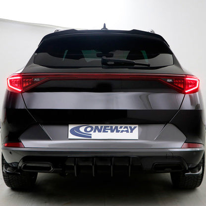 Oneway Heckdiffusor passend für Cupra Formentor 2020-2024 exkl. VZ/VZ5 - Schwarz glänzend