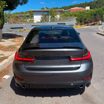 Oneway Heckdiffusor passend für BMW 3er G20/G21 2018-2022 - Schwarz glänzend