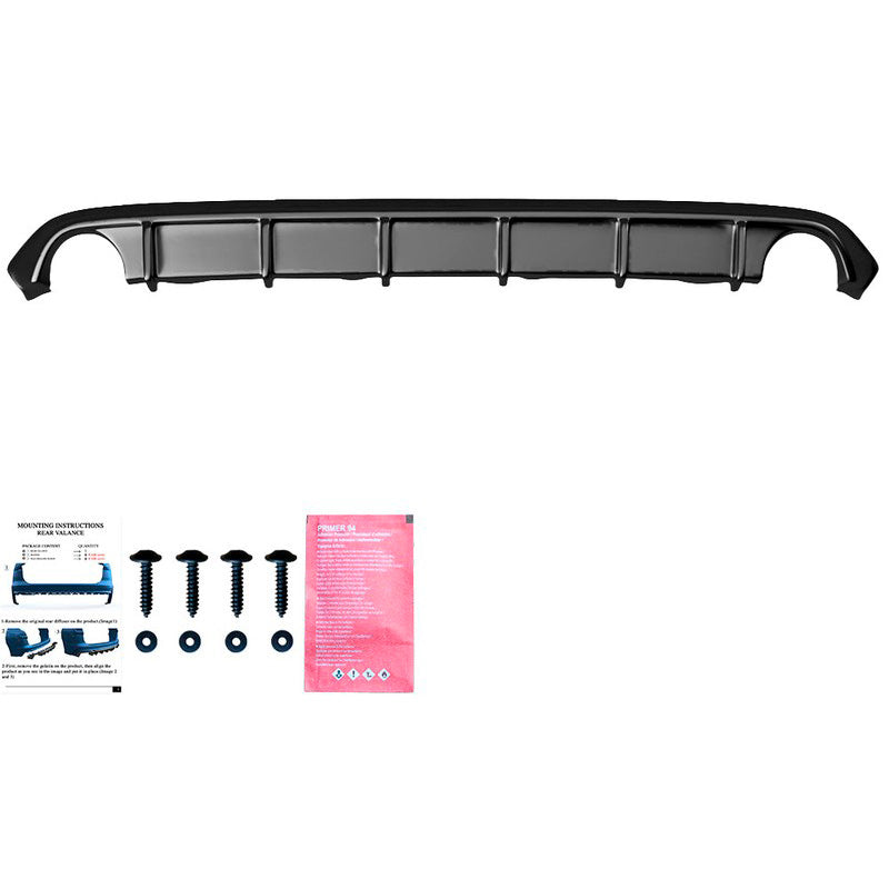 Oneway Heckdiffusor passend für BMW 3er G20/G21 2018-2022 - Schwarz glänzend