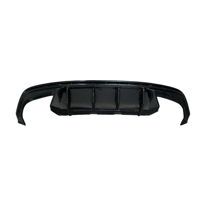Oneway Heckdiffusor passend für Skoda Octavia IV RS HB/Kombi 2020- - Version 2 - Schwarz glänzend