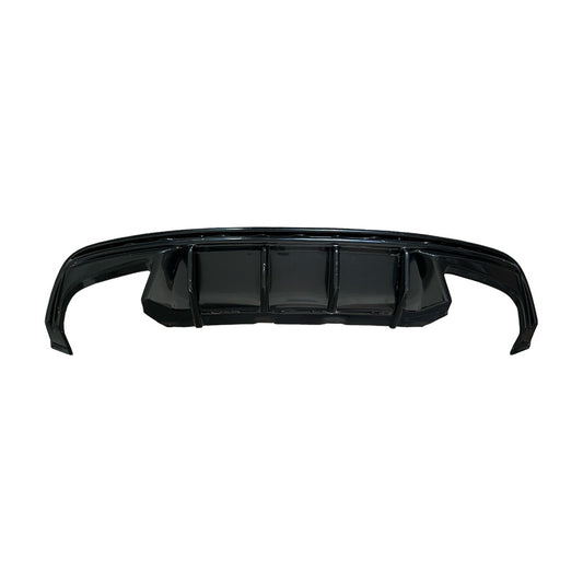 Oneway Heckdiffusor passend für Skoda Octavia IV RS HB/Kombi 2020- - Version 2 - Schwarz glänzend