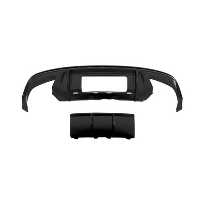 Oneway Heckdiffusor passend für Skoda Octavia IV RS HB/Kombi 2020- - Version 2 - Schwarz glänzend