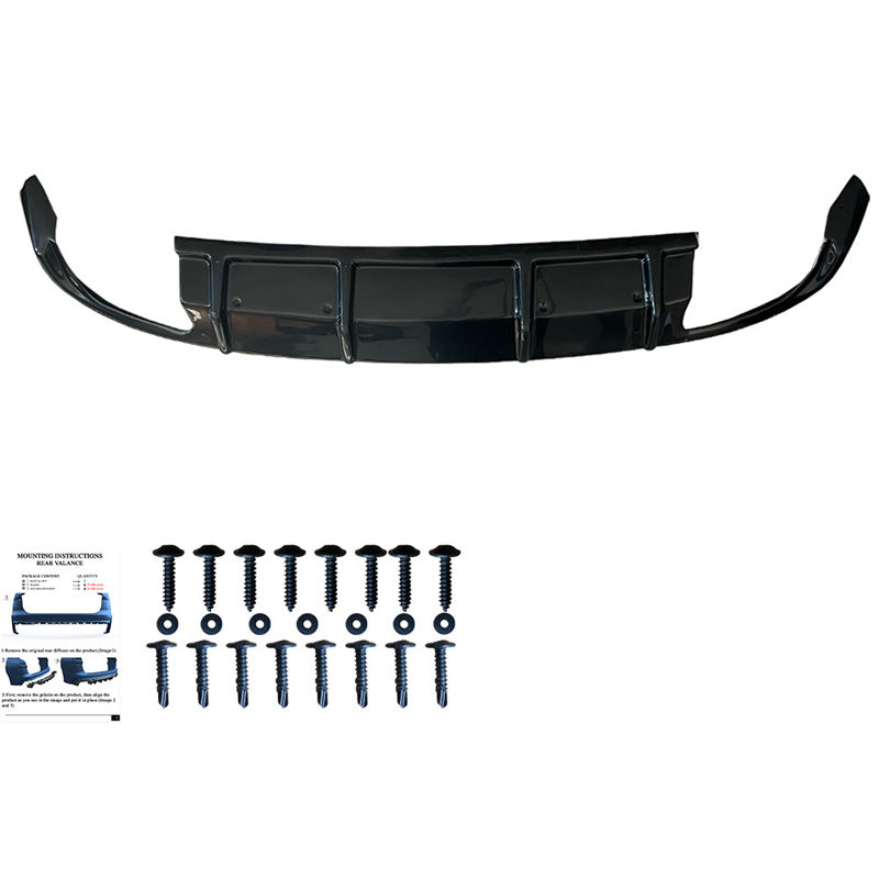 Oneway Heckdiffusor passend für Skoda Superb 3V HB/Kombi 2015-2018 - Schwarz glänzend