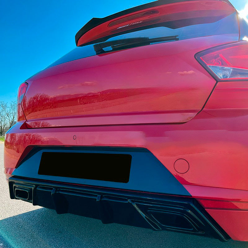 Oneway Heckdiffusor passend für Seat Ibiza (6F) 2017- inkl. FR - Schwarz glänzend