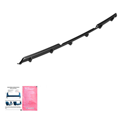 Oneway Heckdiffusor passend für Volkswagen Transporter T6/T6.1 2015-2022 - Schwarz glänzend