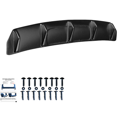 Oneway Heckdiffusor passend für Audi SQ5/Q5 S-Line (FY) 2017-2020 - Schwarz glänzend