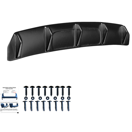 Oneway Heckdiffusor passend für Audi SQ5/Q5 S-Line (FY) 2017-2020 - Schwarz glänzend