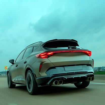 Oneway Heckdiffusor passend für Cupra Formentor Facelift 2024- exkl. VZ5 - Version 2 - Schwarz glänzend